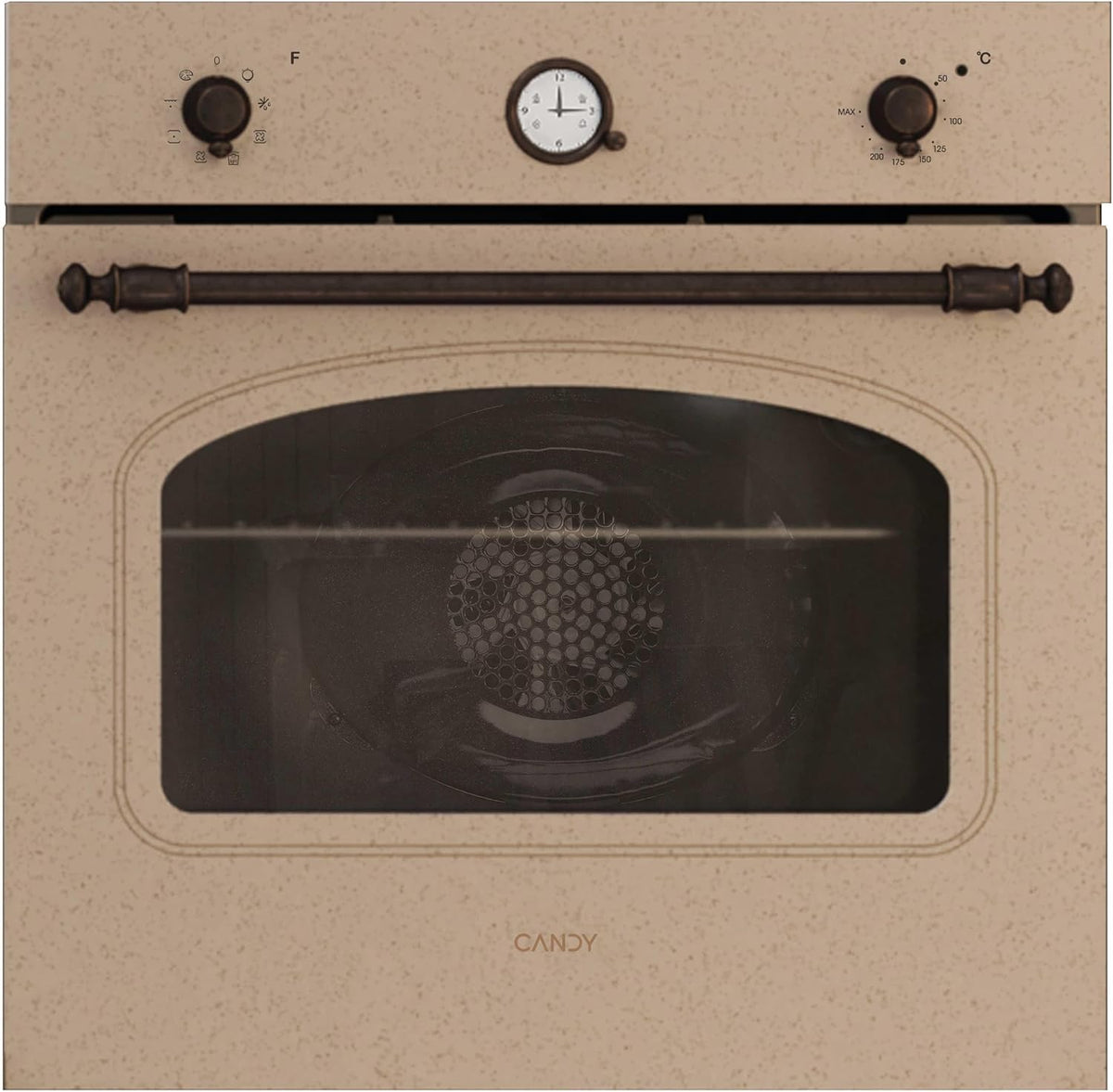 CANDY, Forno da incasso, FCC604NAV, 59,5 x 59,5 x 56,8 cm, 65 Litri, Nero/Argento