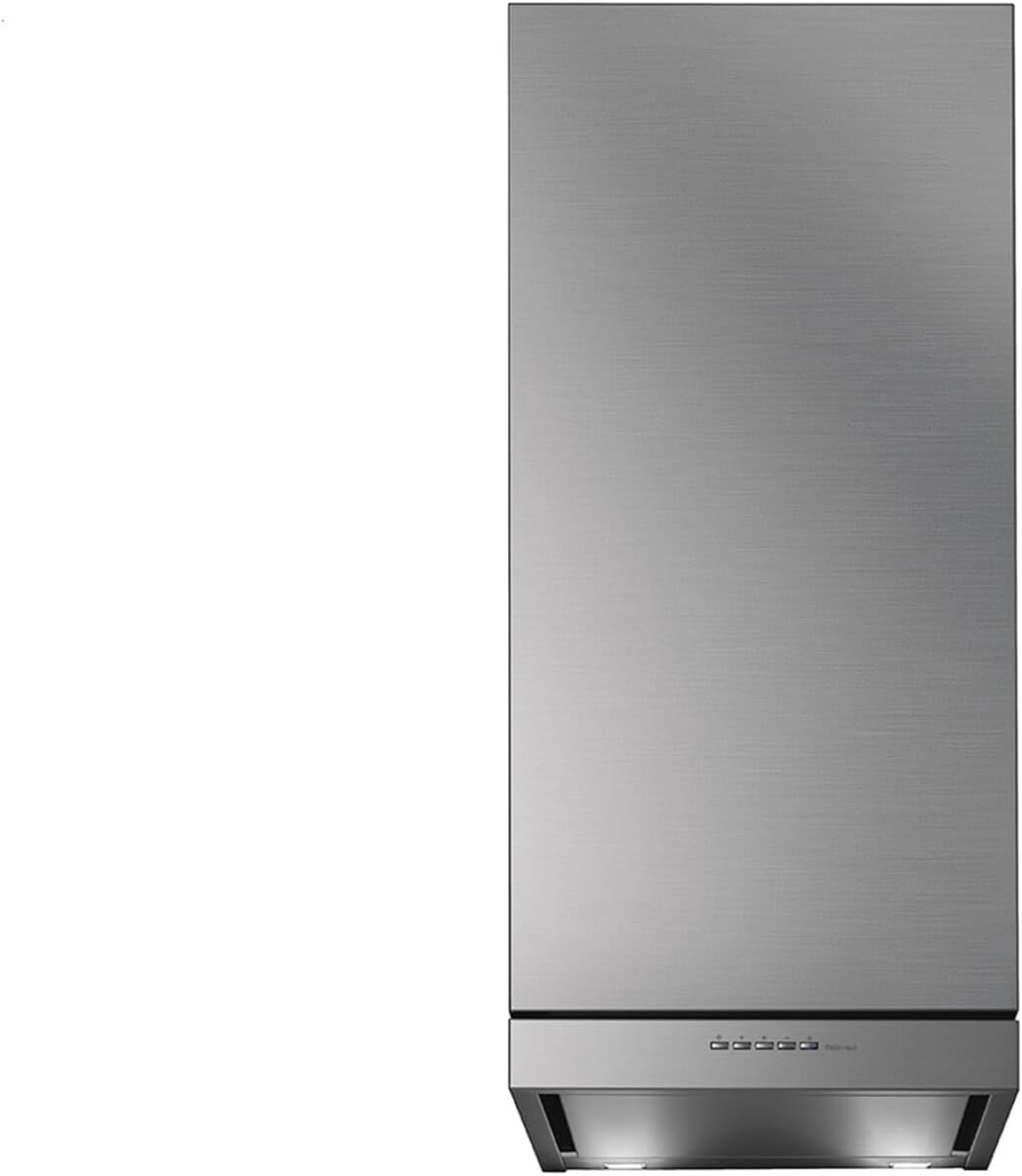 Falmec, Cappa aspirante, 800 m³/h, 235x245 mm, 60 cm, Grigio, illuminazione LED