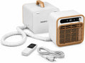 Condizionatore portatile, Mcamgiczin, 220 V, 9600 BTU, 1500 W, Bianco, Wi-Fi, telecomando, timer