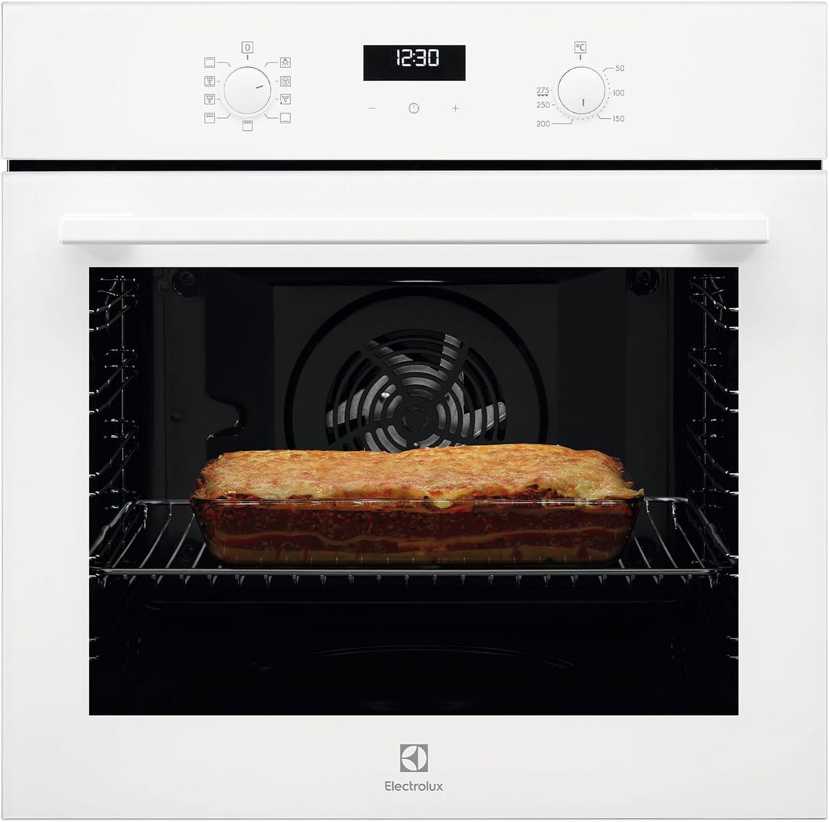 Electrolux, Forno elettrico, OEF5H50V, 72 L, Bianco, illuminazione LED, funzione grill, 9 Funzioni