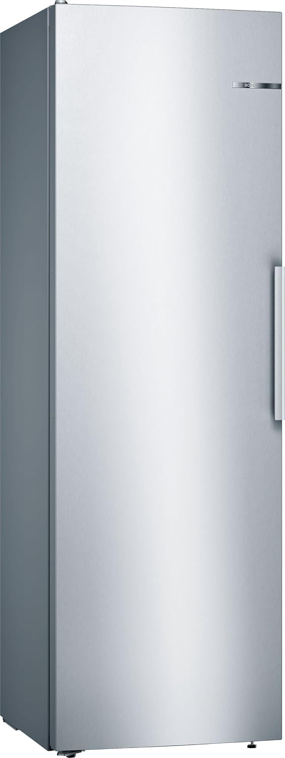 Frigorifero, KSV36VLEP, Bosch, 186 x 60 cm, 39 dB, Argento, illuminazione LED, motore inverter