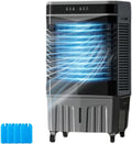 LYUCAYHQ, Raffrescatore evaporativo, 6 M, Nero, telecomando