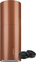 KLARSTEIN, Cappa aspirante, 519 m³/h, 35 x 60 cm, 650 m³/h, Nero/Argento, acciaio inox, altezza regolabile, illuminazione LED, timer