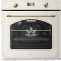 KLARSTEIN, Forno da incasso, 60 cm, 76 L, 56,7 × 59,5 × 59,5 cm, Nero/Argento, timer, 11 Funzioni