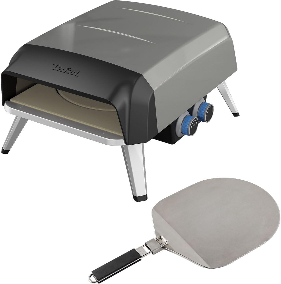 Tefal, Forno per pizza, JM412010, 30 cm, 360 °C, Nero/Argento