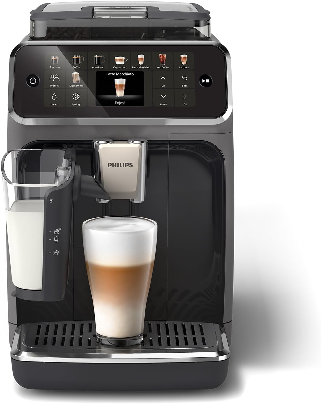 PHILIPS, Macchina da caffè automatica, Nero
