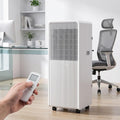AIEIJJH, Condizionatore, 12000 BTU, 16°C, 23 litri, Bianco, telecomando, timer, spegnimento automatico