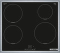 Bosch, Piano cottura a induzione, PIE645BB5E, 60 cm, Nero, acciaio inox, timer