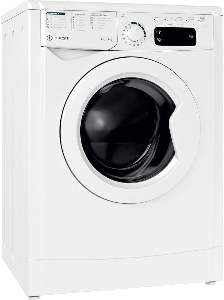 Indesit, Lavasciuga, 861483 W, 8 kg, 59,5 cm, Bianco
