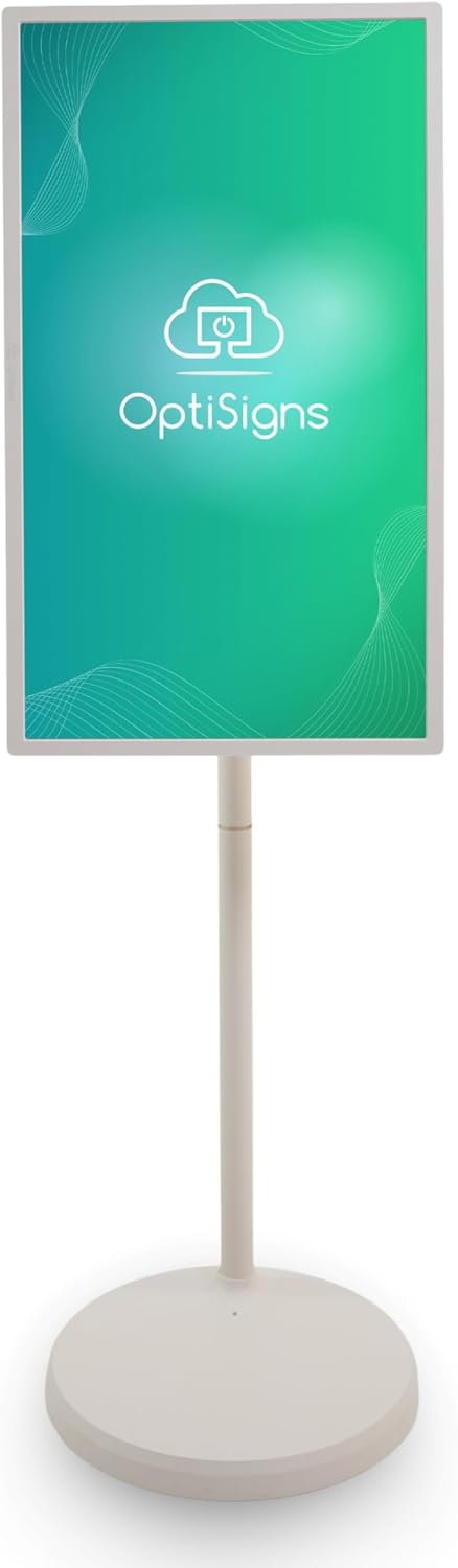 OptiSigns, Monitor, 32 pollici, Nero, Bluetooth, Wi-Fi