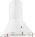 KLARSTEIN, Cappa aspirante, 60 cm, 352 m³/h, 75 cm, Argento/Bianco, acciaio inox