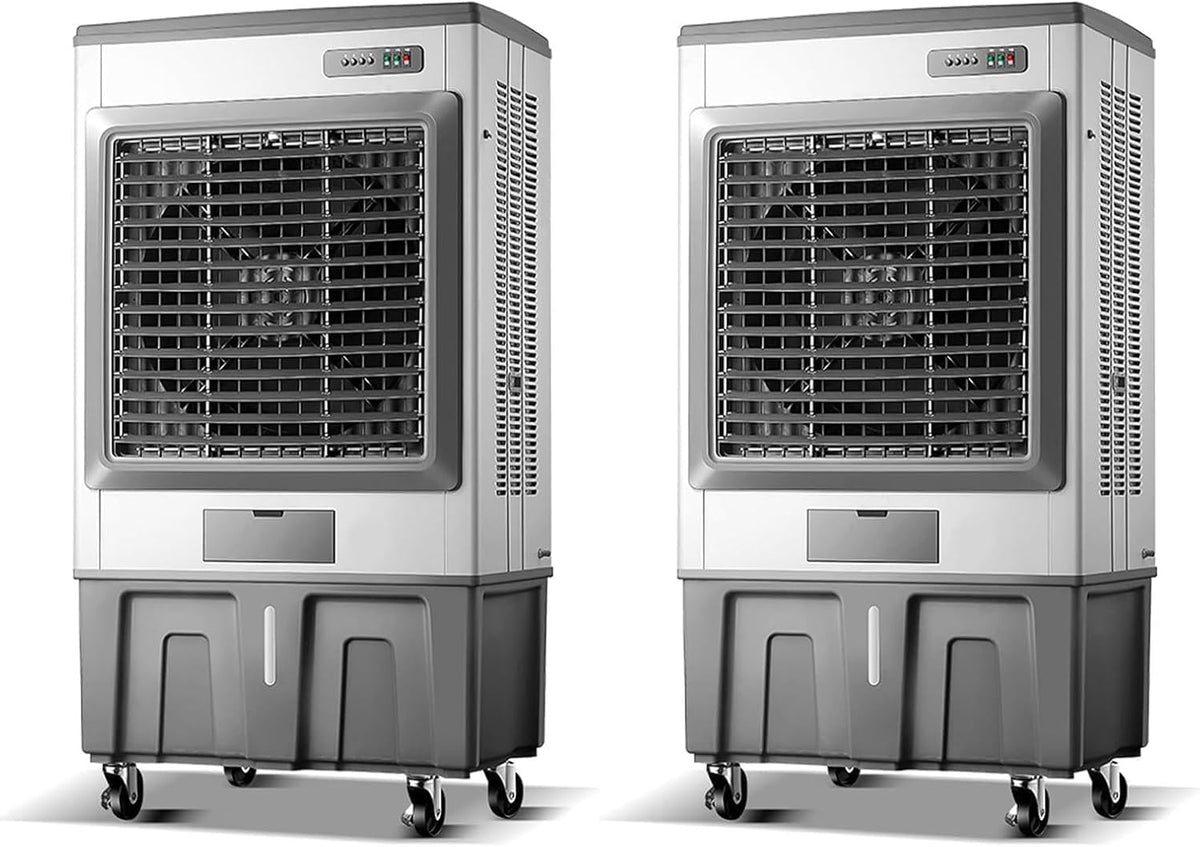 Yajuer, Condizionatore, 100 L, 220 V, 750 W, Bianco, vano contenitore