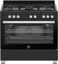 La Germania, Forno elettrico, SE965ENE/24, 90x60 cm, 80.00 cm, 90.00 cm, Nero, timer, funzione grill