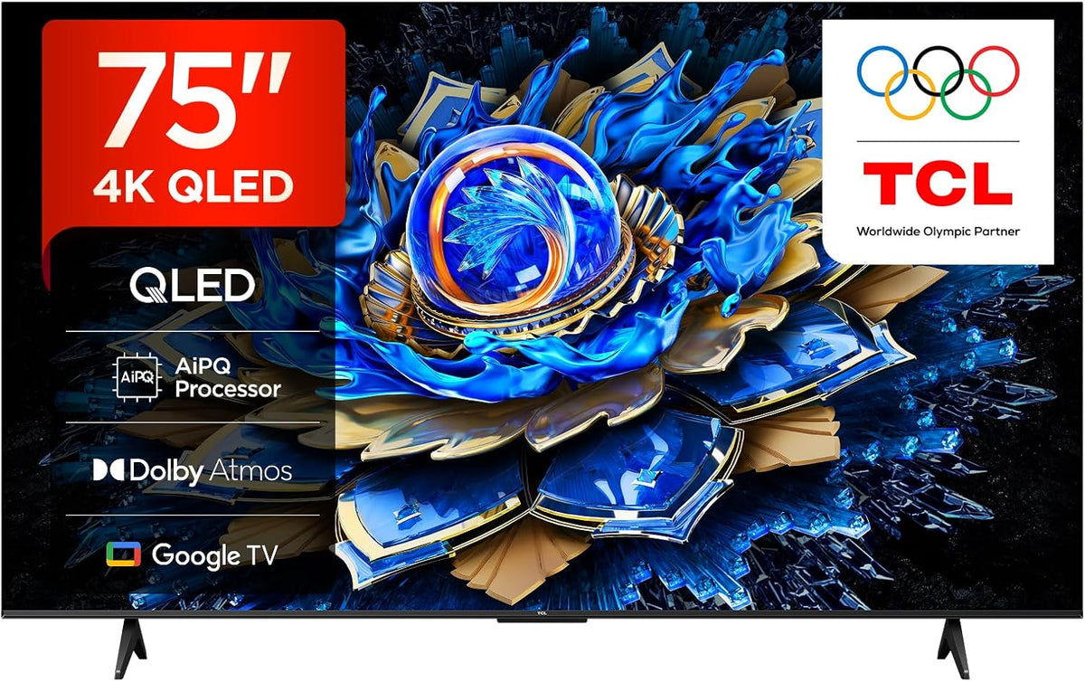 Smart TV, 75T69C, TCL, Nero, illuminazione LED