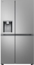 LG, Frigorifero, GSLE81PYBC, 628 L, 4 bottiglie, Argento, Wi-Fi, No Frost