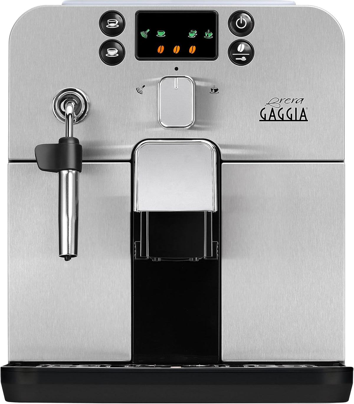 Gaggia, Macchina da caffè, RI9305/11, 1400 W, Argento/Nero, vano contenitore, illuminazione LED