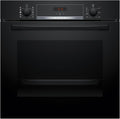 Bosch, Forno elettrico, HQA534BB3, 59.5 x 59.4 x 54.8 cm, Nero/Argento, illuminazione LED