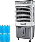 LIKANGLONGJU, Condizionatore portatile, 52x36x120 cm, 500 W, 80 m, Bianco