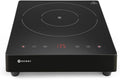 HENDI, Piano cottura a induzione, 60–240 °C, 230 V, 3500 W, Argento/Nero, acciaio inox, timer, protezione dal surriscaldamento