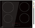 COMFEE', Piano cottura a induzione, 7200 W, 12 cm, Nero, timer, protezione dal surriscaldamento