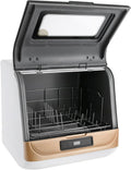 Tavolo, Repomanda, 45 cm, 800 W, 45×40×45 cm, Oro/Bianco, acciaio inox