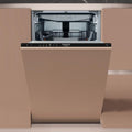 Hotpoint, Lavastoviglie, HA4ID11CS80, 45 cm, 1,3 m, 1,55 m, Argento, acciaio inox