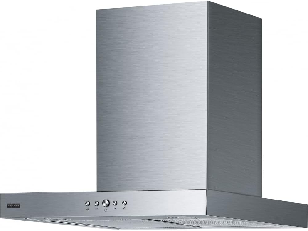 Franke, Cappa aspirante, 590 m³/h, 68 dB, 670 m³/h, Argento, acciaio inox, illuminazione LED, Wi-Fi, autopulizia