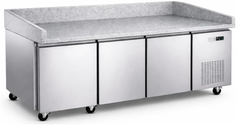 Tavolo, Générique, 580 L, 1980 x 745 mm, 2°C, Grigio