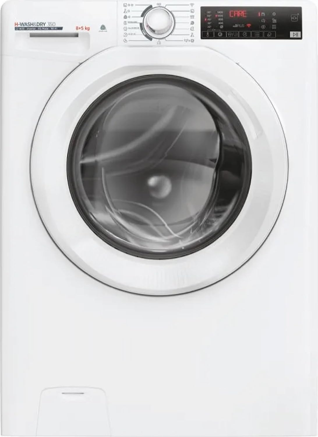HOO, Lavasciuga, H3DP4854TA6/1-S, 5 Kg, 1400 Giri/min, 43 L, Bianco, motore inverter