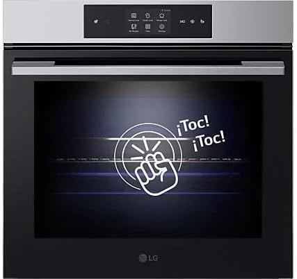 Forno da incasso, WS9D7651WS, LG, 76 Litri, 488 x 420 x 373 mm, 1500 W, Nero/Argento, acciaio inox, illuminazione LED, Wi-Fi, timer, autopulizia
