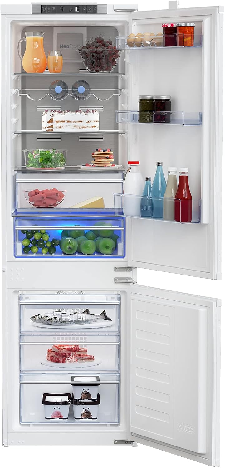 Amazon Renewed, Frigorifero, BCNA275E4SN, 254 Litri, Bianco, No Frost