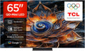 TCL, Smart TV, 65Q8C, Nero, illuminazione LED