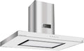 Cappa aspirante, Kaiser, 9434 W, 90 cm, 1250 m³/h, Bianco/Argento, acciaio inox, illuminazione LED, telecomando, timer