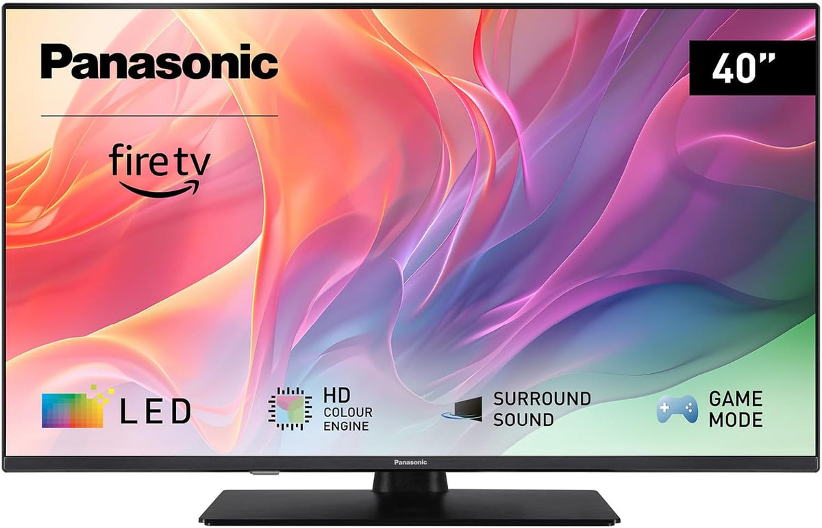 Panasonic, Smart TV, TV-40S55AEZ, 40 pollici, Nero, illuminazione LED, USB, Bluetooth, telecomando, funzionamento senza fili