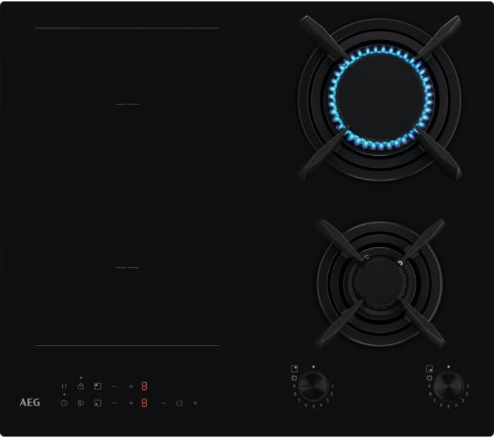Electrolux, Piano cottura a induzione, CN071436DH, 60 CM, 4 mm, 1900 W, Nero, spegnimento automatico