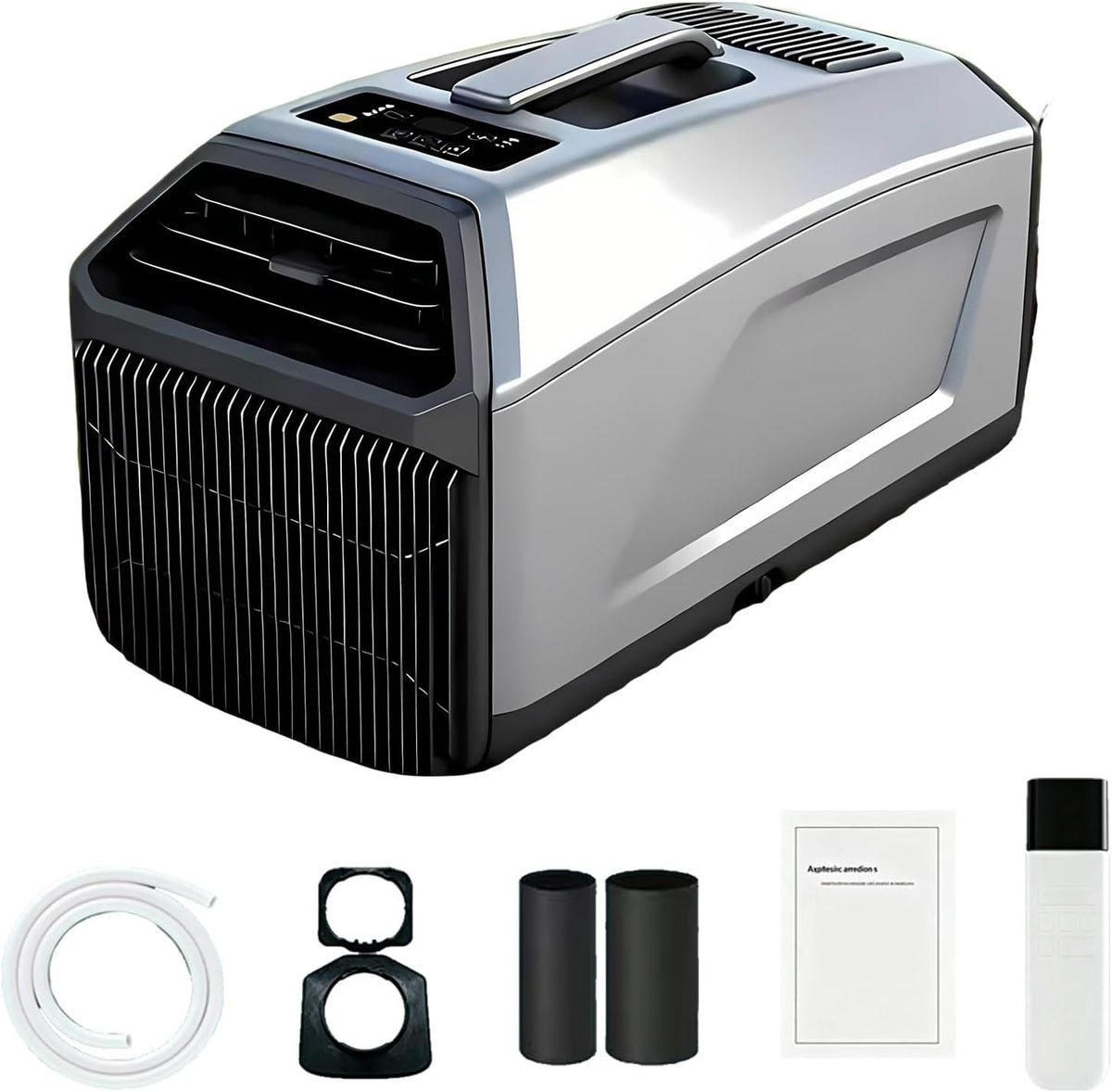 Efficieran, Condizionatore, 5000 BTU, 400 W, 10 m, Verde, telecomando
