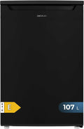 Cecotec, Mini frigorifero, 107 L, Nero