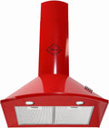 GURARI, Cappa aspirante, 60 cm, 1000 m³/h, 1000 kg, Rosso