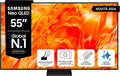 Samsung, Smart TV, QE55QN72HAUXZT, 123.21 x 76.81 x 23.86 cm, 26 mm, 27 mm, Nero, illuminazione LED, Bluetooth, Wi-Fi, telecomando