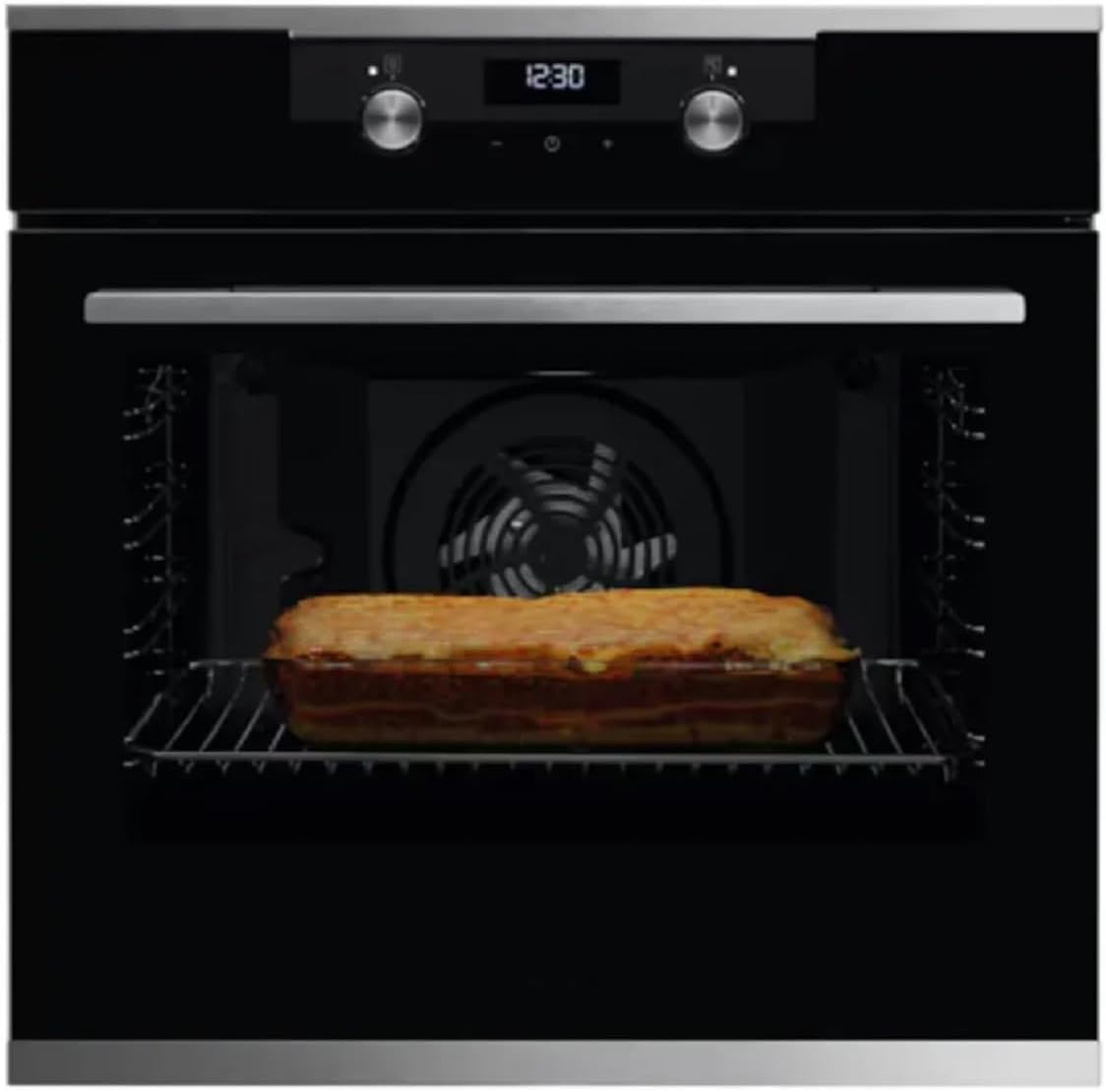 Electrolux, Forno elettrico, KOFEH64X, 72 litri, Nero, acciaio inox, illuminazione LED, timer, funzione grill