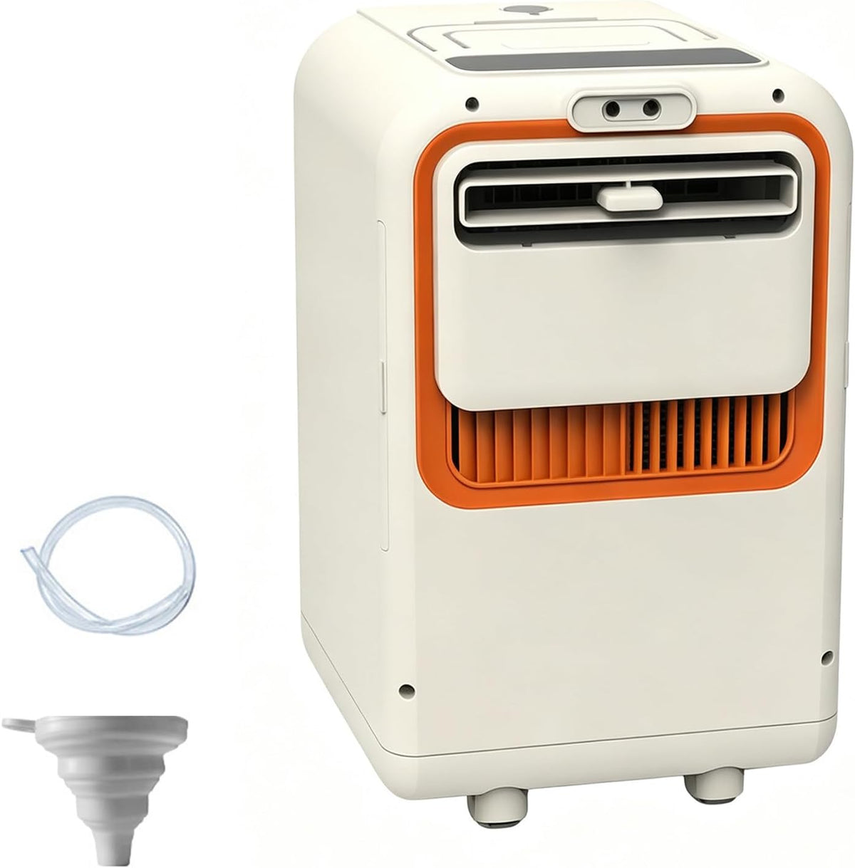 RUODATONLY, Condizionatore portatile, 285×255×375 mm, 2000 BTU, 10 kg, Bianco
