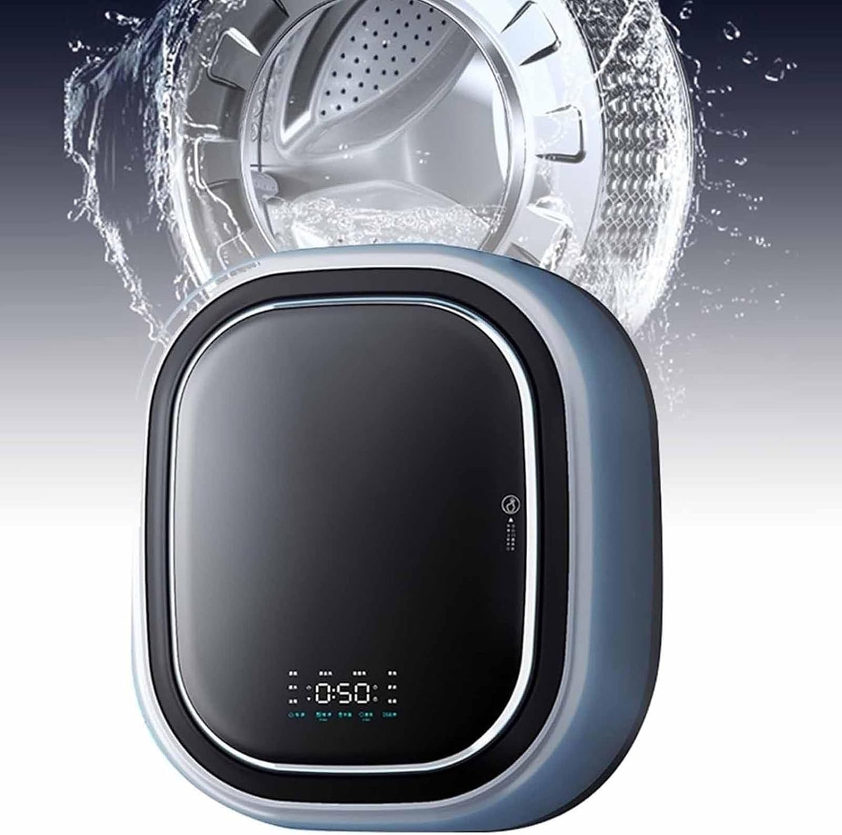 DDZJTPP, Lavatrice, 3 kg, 55 dB, 220 V, Bianco, telecomando