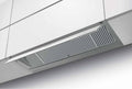 FABER, Cappa aspirante, A90, 90 cm, 68 dB, 120 mm, Argento, acciaio inox, illuminazione LED, telecomando