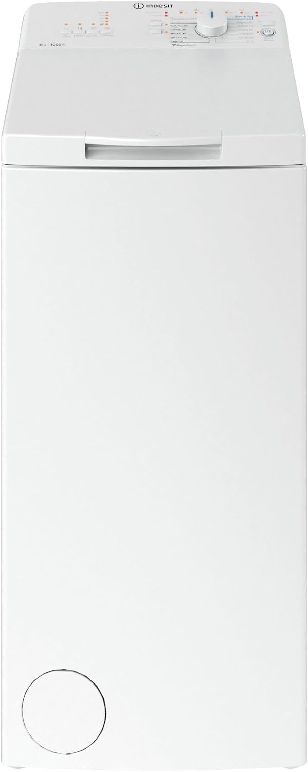 Indesit, Lavatrice, L60400, 6 Kg, 90 x 40 x 60 cm, 1000 GIRI/MIN, Bianco