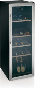 Hoover, Cantinetta vino, 70 Bottiglie, 50 dB, 49 x 142 x 59 cm, Nero