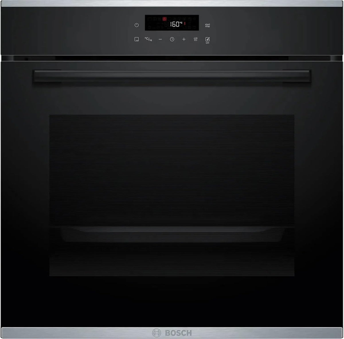 Forno elettrico, HQA272BB3, Bosch, 71 litri, Nero, timer
