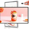Monitor, 3 cm, Nero, alluminio, illuminazione LED, USB, Wi-Fi, telecomando, timer