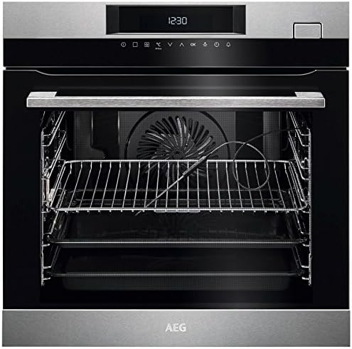 AEG, Forno elettrico, 682020 M, 60 cm, 594 mm, Argento, acciaio inox, 20 funzioni