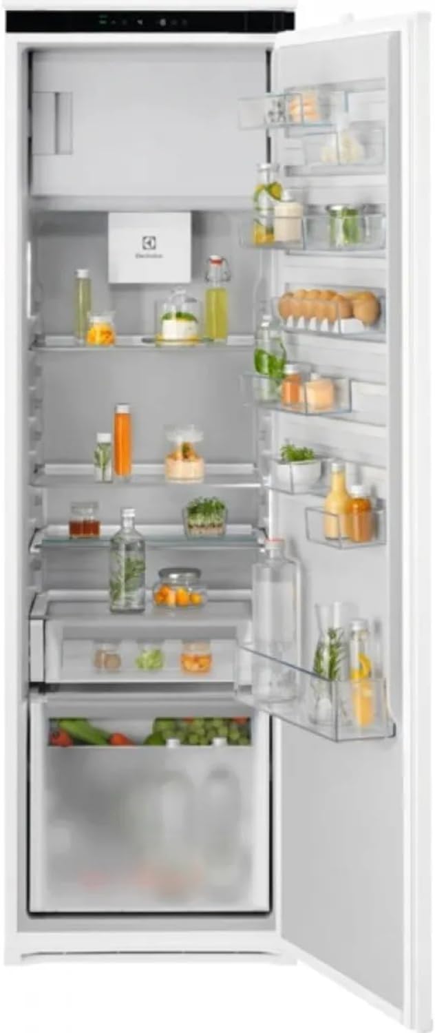 Electrolux, Frigorifero, KFF6DD18S, 285 litri, 1772 x 546 x 549 mm, 3 kg, Bianco