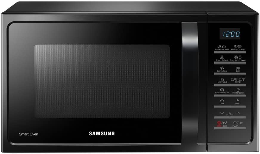 Samsung, Forno a microonde, MC28H5015CK/ET, 900 W, 28 L, Nero, funzione grill